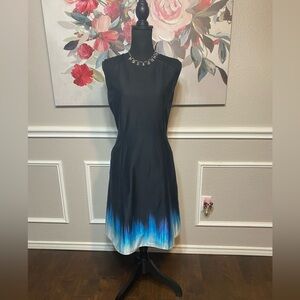 Black and Blue Dress